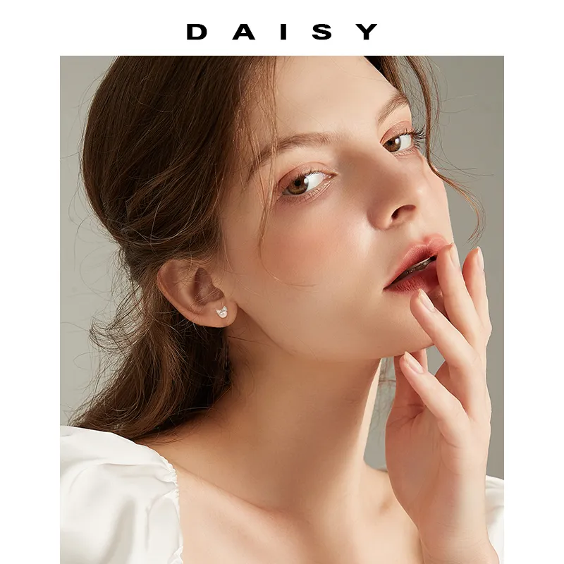 Daisy Dream Zircon Stud Earrings Women's-1
