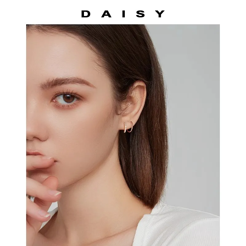 Daisy Dream 999 Fine Silver Earrings Women's-1