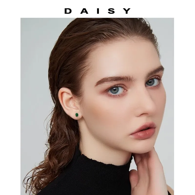 Daisy Dream 999 Fine Silver Stud Earrings Women's-3