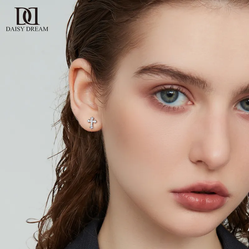 Daisy Dream Titanium Steel Stud Earrings Women's-1