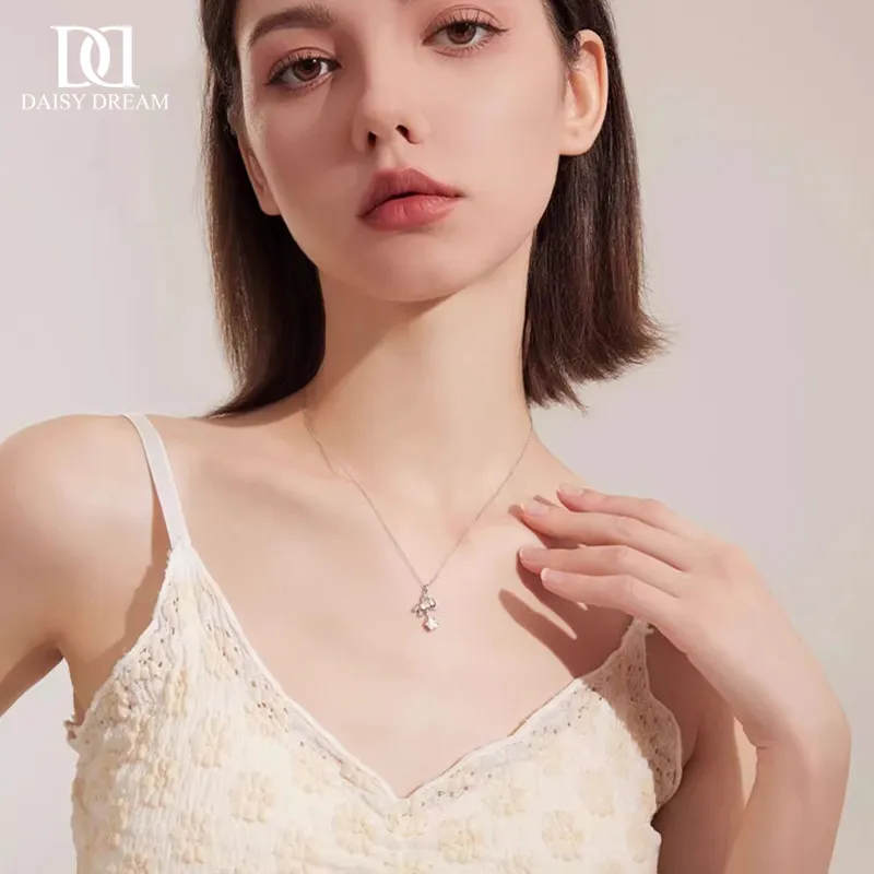 Daisy Dream S999 Fine Silver Necklaces Women's-3