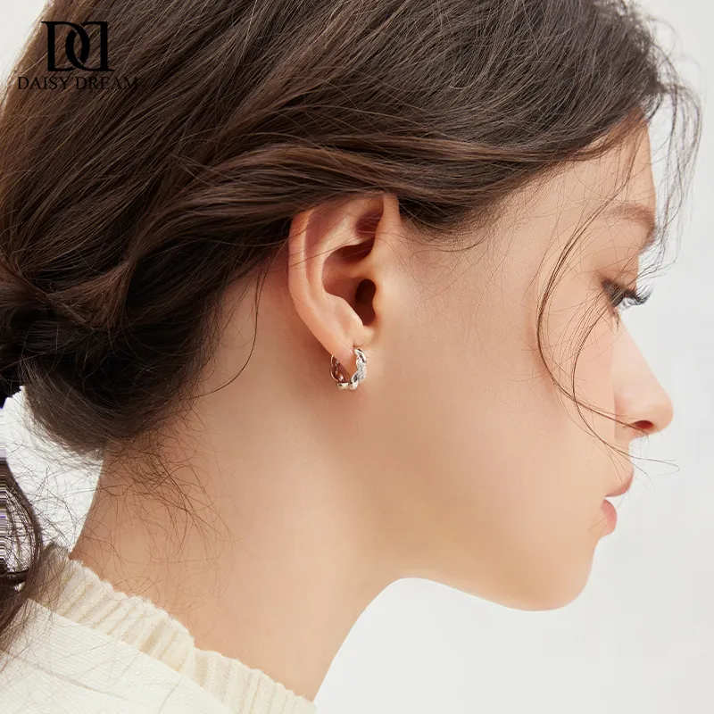 Daisy Dream 925 Sterling Silver Earrings Women's-3