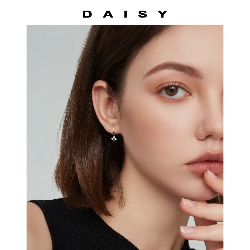 Daisy Dream Full Sterling Silver Earrings Women's-1
