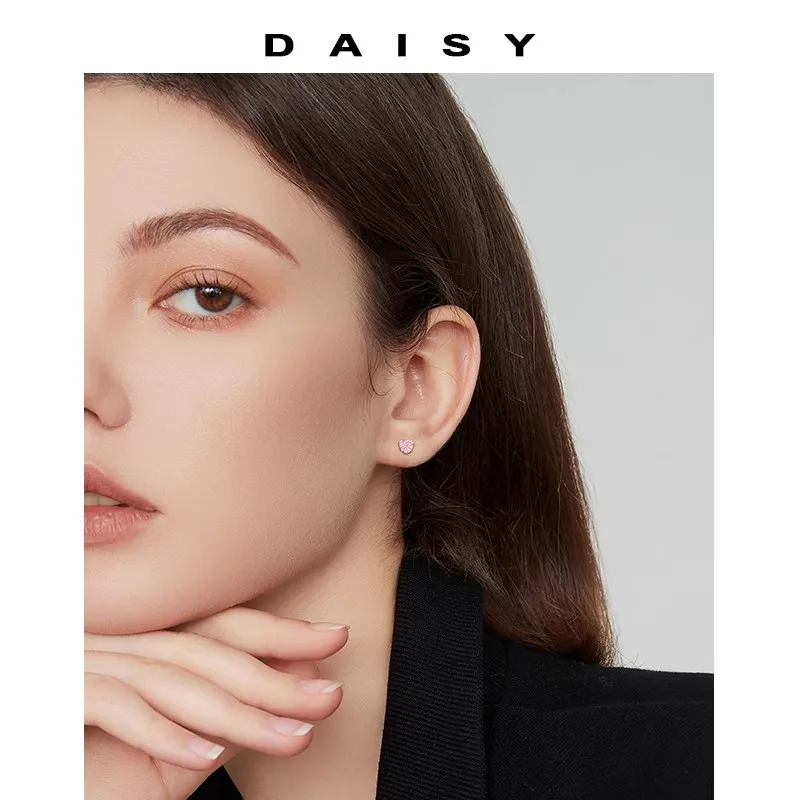 Daisy Dream 999 Fine Silver Stud Earrings Women's-1