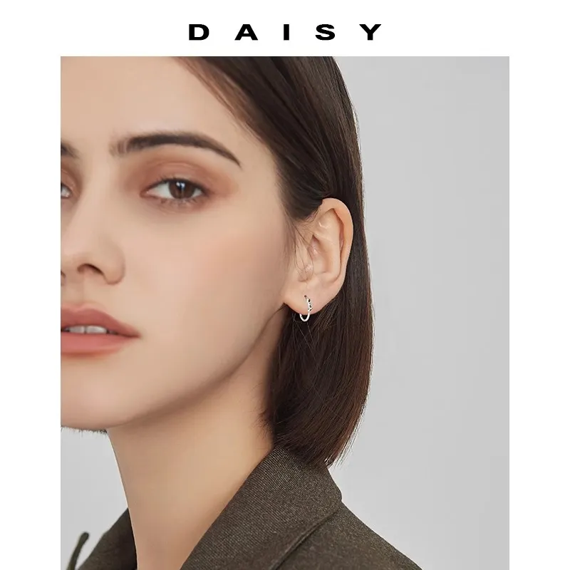 Daisy Dream 999 Fine Silver Earrings Women's-1