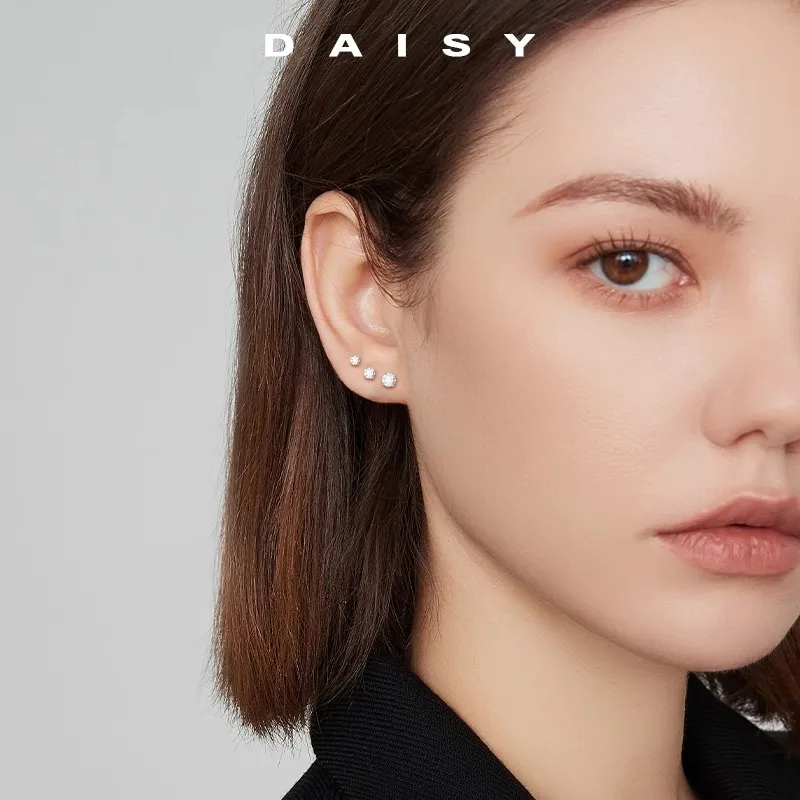 Daisy Dream Titanium Steel Stud Earrings Women's-1