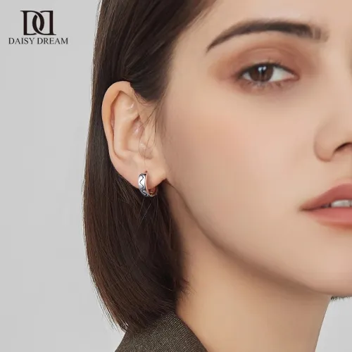 Daisy Dream 999 Fine Silver Earrings Unisex