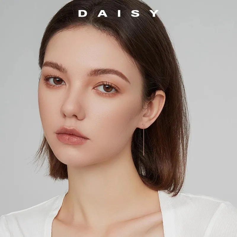 Daisy Dream 999 Fine Silver Earrings Women's-1