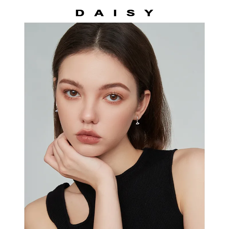 Daisy Dream Full Sterling Silver Earrings Women's-3
