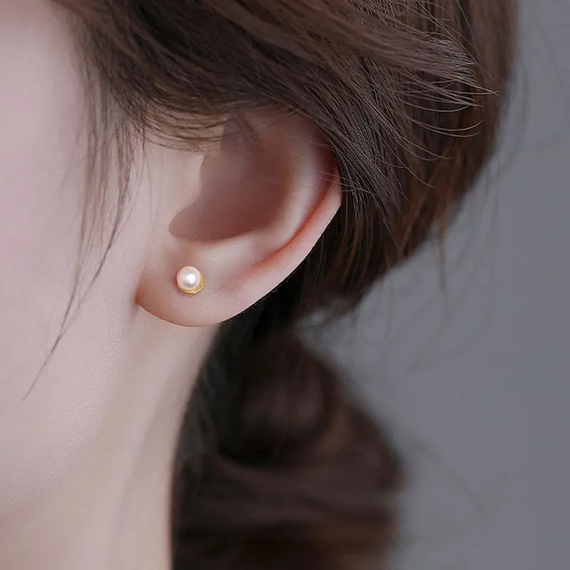Daisy Dream 999 Fine Silver Stud Earrings Women's-3