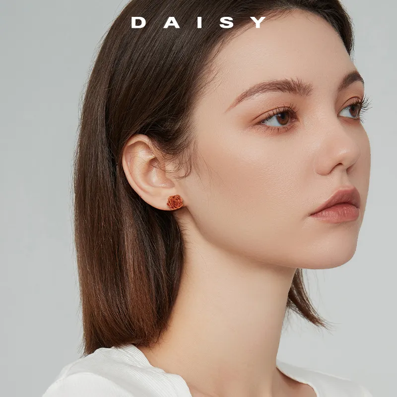 Daisy Dream Titanium Steel Stud Earrings Women's-1