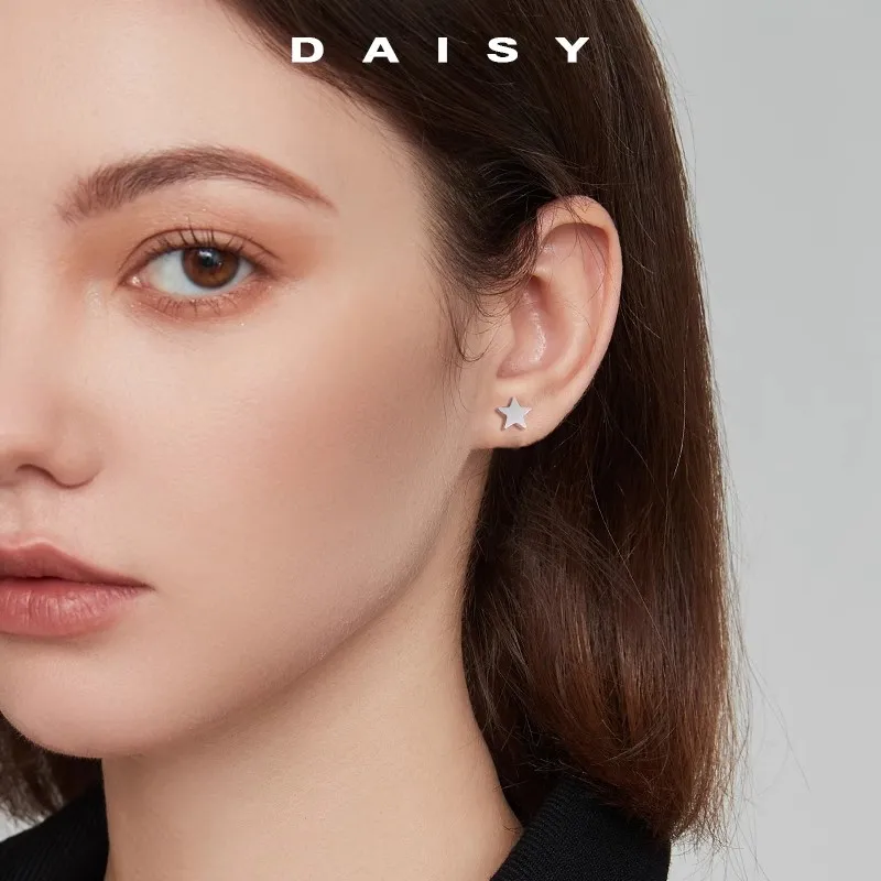 Daisy Dream Steel Stud Earrings Unisex-1