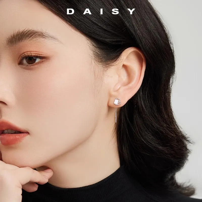 Daisy Dream S999 Fine Silver Earrings Women's-1