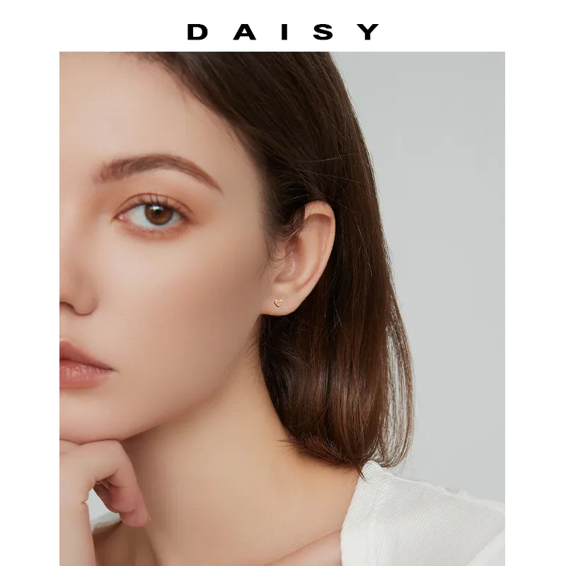 Daisy Dream Full Sterling Silver Stud Earrings Women's-1