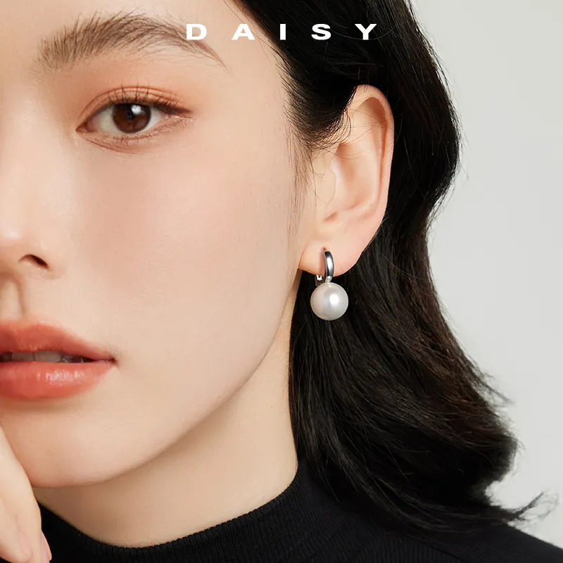 Daisy Dream 999 Fine Silver Earrings Women's-4