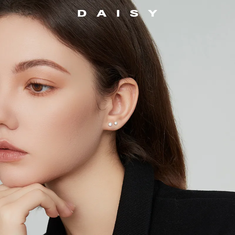 Daisy Dream Titanium Stud Earrings Women's-1