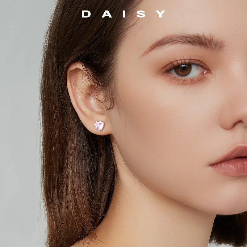 Daisy Dream 999 Fine Silver Stud Earrings Women's-1