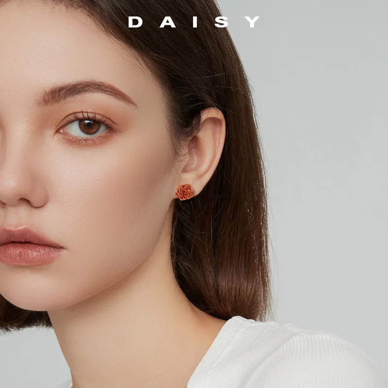 Daisy Dream Titanium Steel Stud Earrings Women's-3