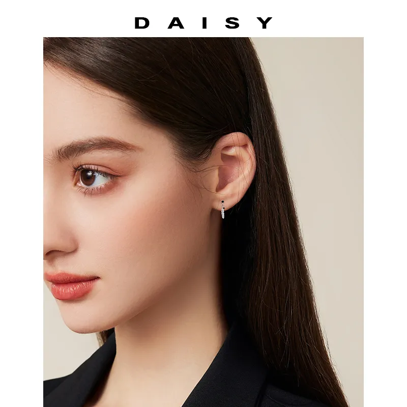 Daisy Dream 999 Fine Silver Stud Earrings Women's-1