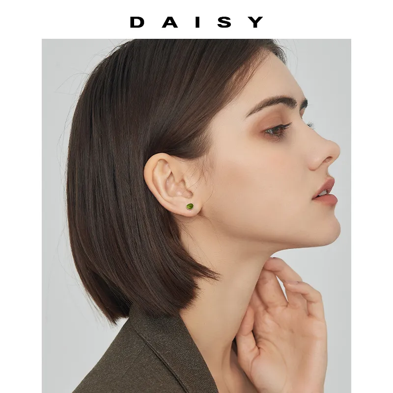 Daisy Dream 999 Fine Silver Stud Earrings Women's-2