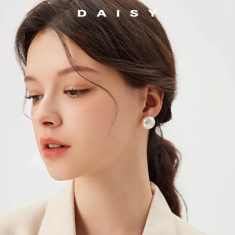 Daisy Dream S925 Silver Stud Earrings Women's-1