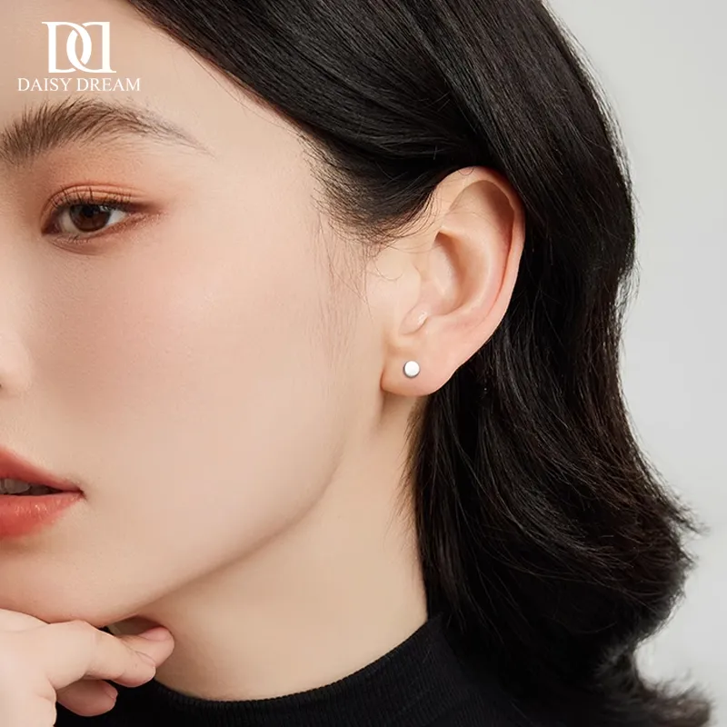 Daisy Dream Titanium Steel Stud Earrings Unisex-1
