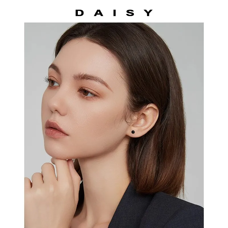 Daisy Dream 999 Fine Silver Stud Earrings Women's-1