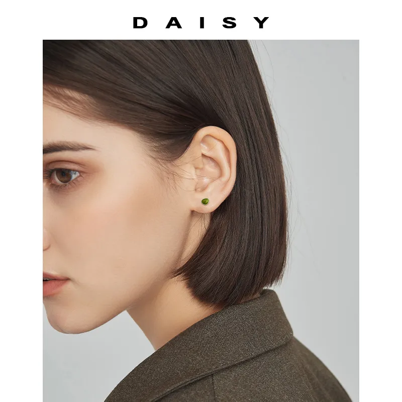 Daisy Dream 999 Fine Silver Stud Earrings Women's-1