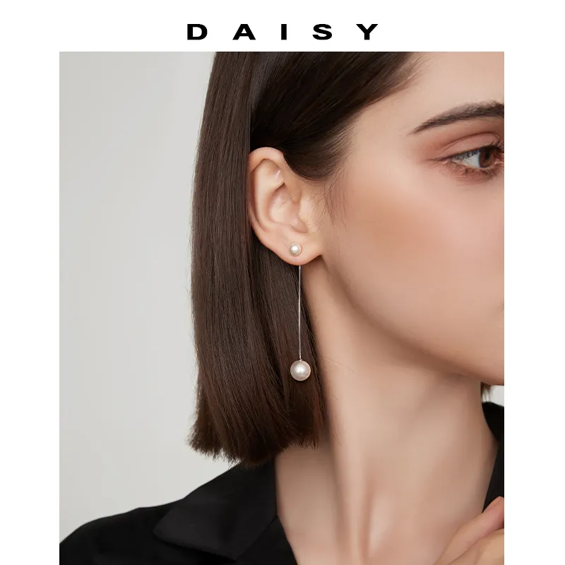 Daisy Dream 925 Sterling Silver Earrings Women's-3