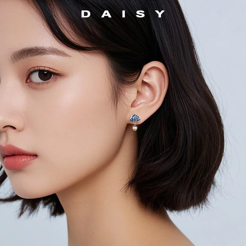 Daisy Dream 925 Sterling Silver Earrings Women's-3