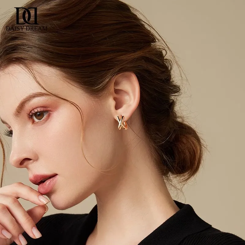 Daisy Dream Copper Earrings Unisex-3