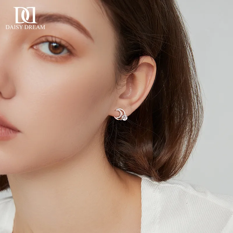 Daisy Dream S925 Silver Stud Earrings Women's-1