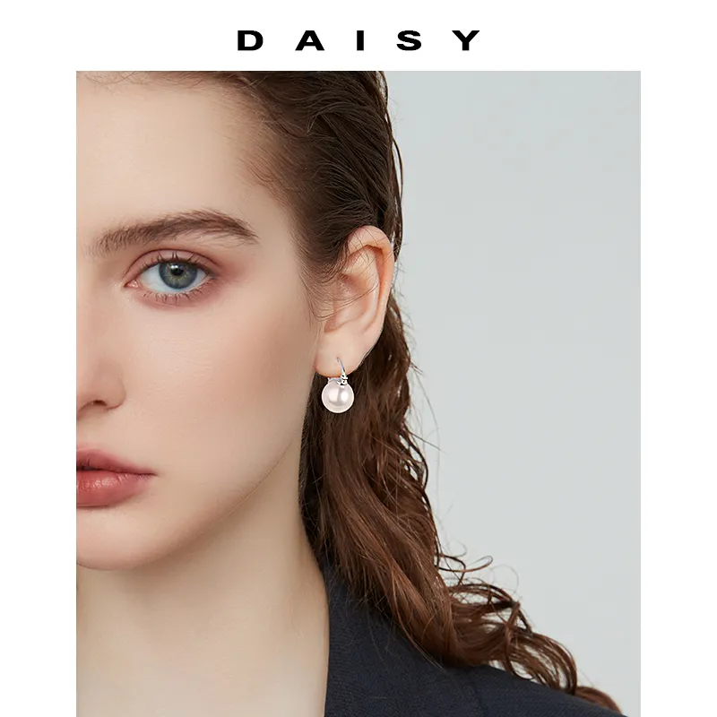 Daisy Dream 999 Fine Silver Earrings Women's-1