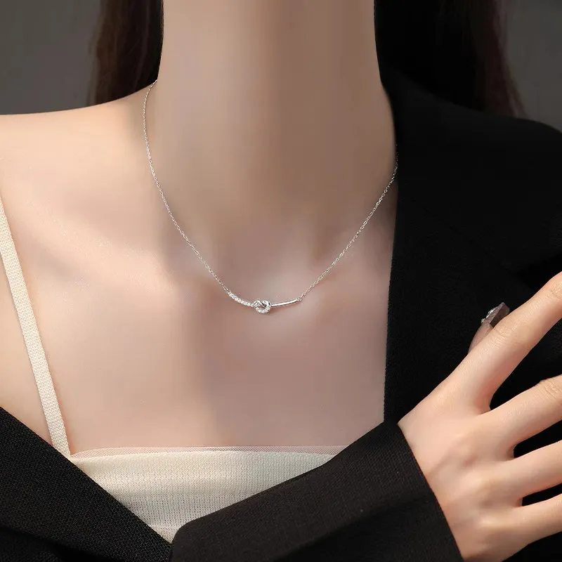 Daisy Dream Full Sterling Silver Necklaces Women's-3
