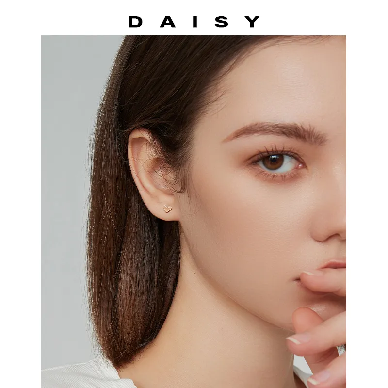 Daisy Dream Full Sterling Silver Stud Earrings Women's-3