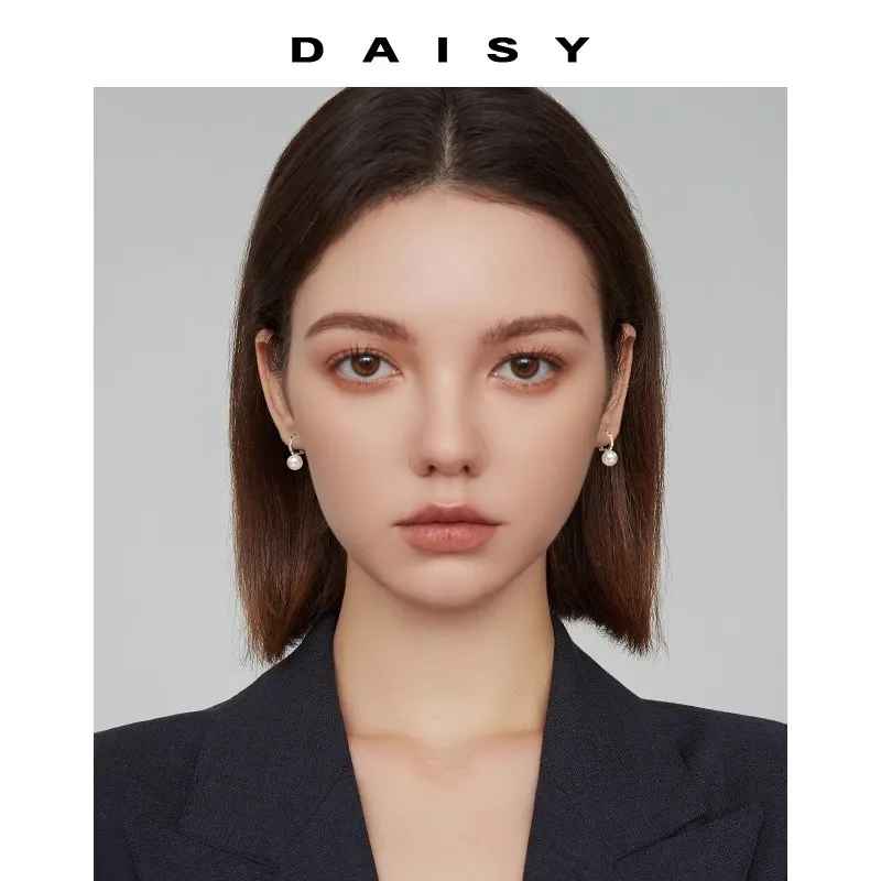 Daisy Dream 999 Fine Silver Earrings Women's-1
