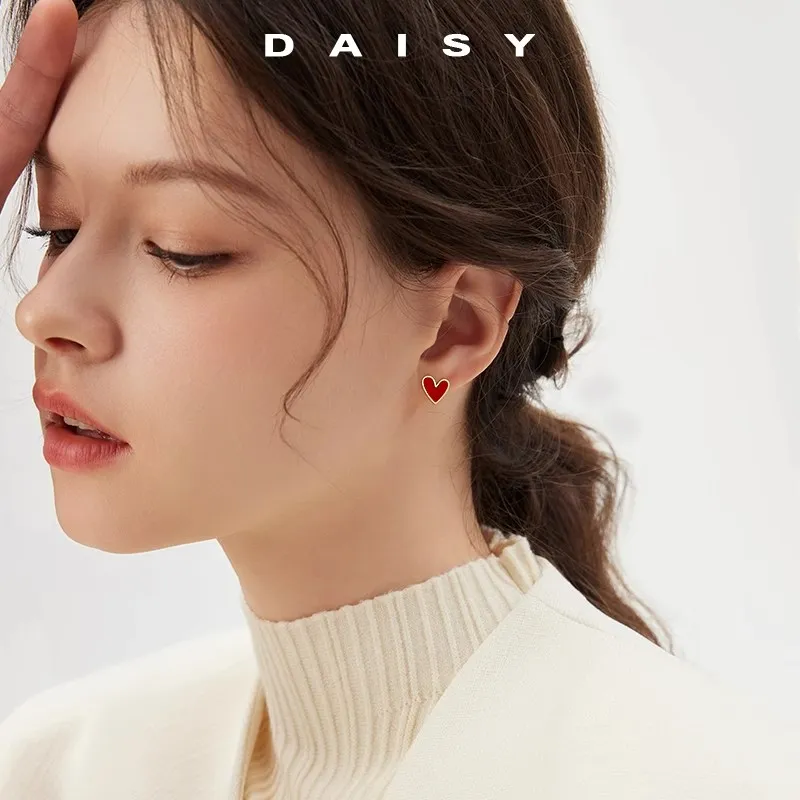Daisy Dream Full Sterling Silver Stud Earrings Women's-3