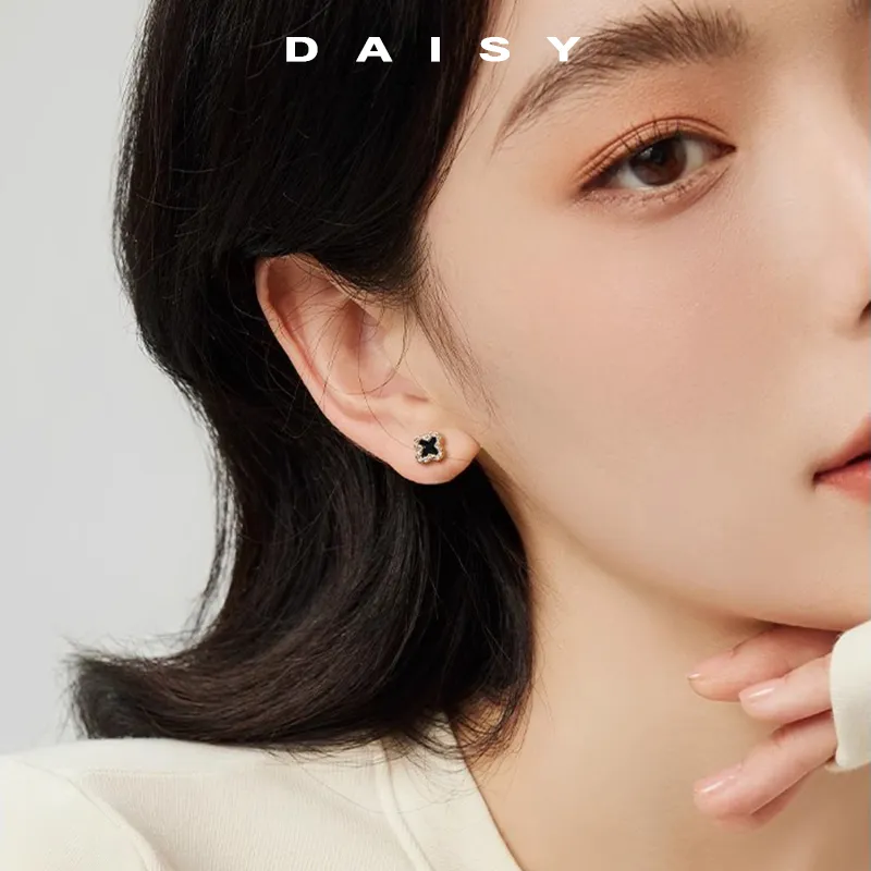 Daisy Dream Copper Stud Earrings Women's-3
