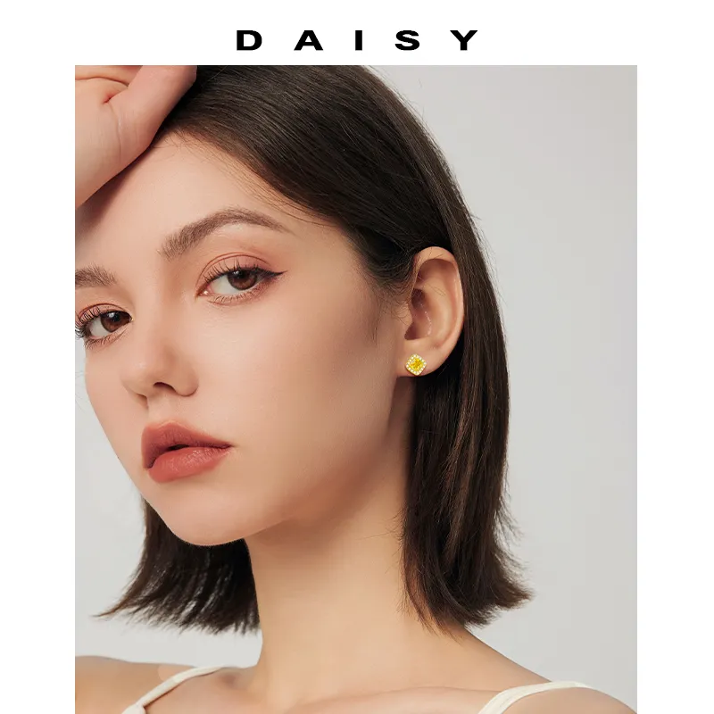 Daisy Dream 925 Sterling Silver Stud Earrings Women's-1