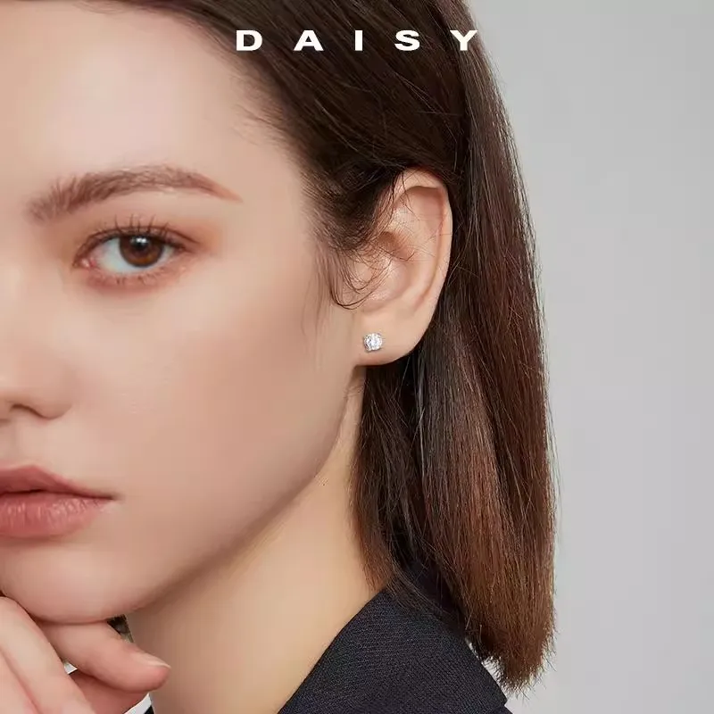 Daisy Dream Titanium Steel Stud Earrings Unisex-1
