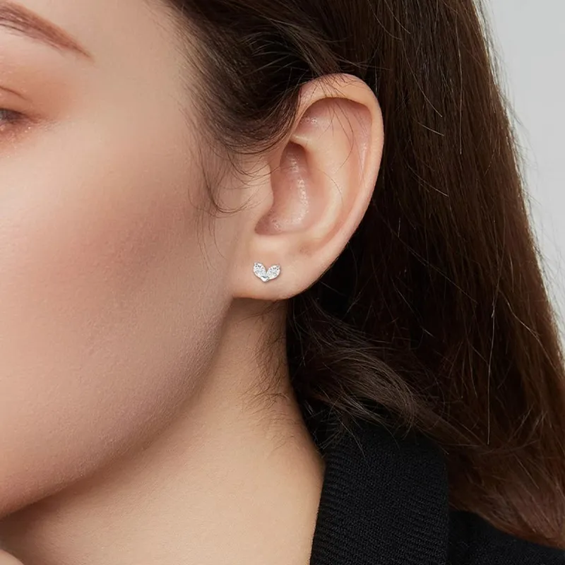 Daisy Dream Full Sterling Silver Stud Earrings Women's-1