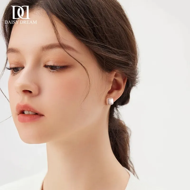 Daisy Dream 999 Fine Silver Stud Earrings Women's-3