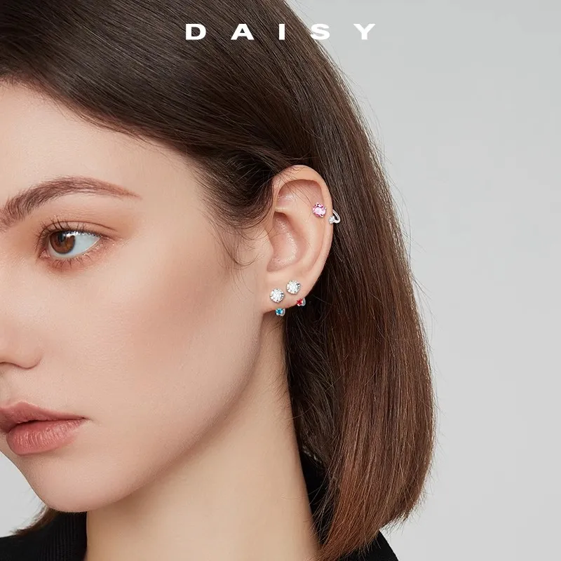 Daisy Dream Titanium Steel Stud Earrings Women's-1