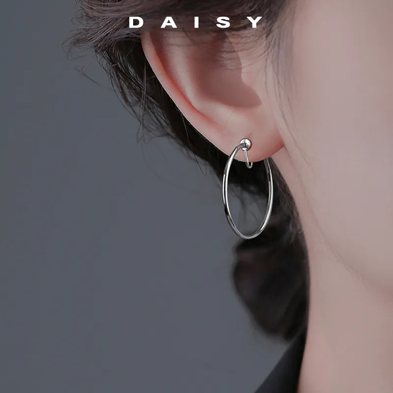 Daisy Dream Copper Clip On Earrings Women's-2
