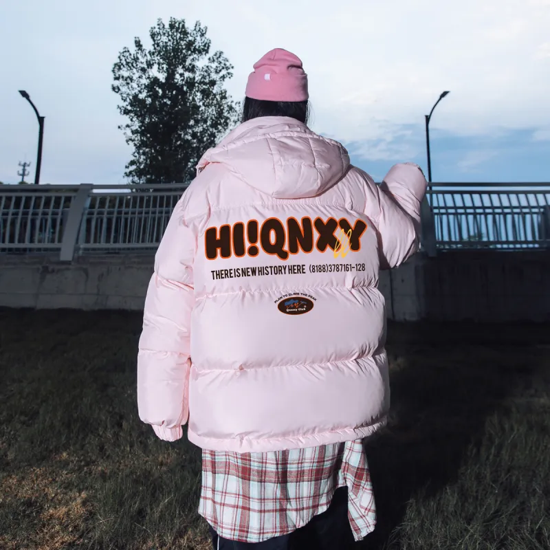 Qnxeey Down Jackets Unisex-13