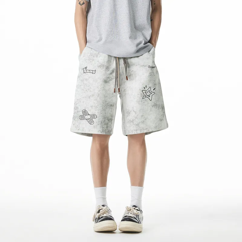 Qnxeey Casual Shorts Unisex-11