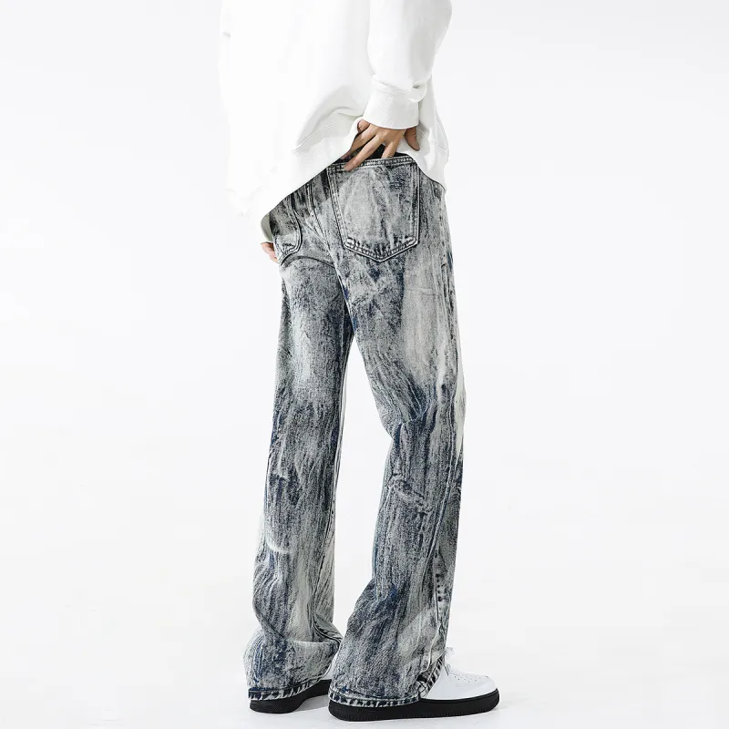 Qnxeey Jeans Unisex-12