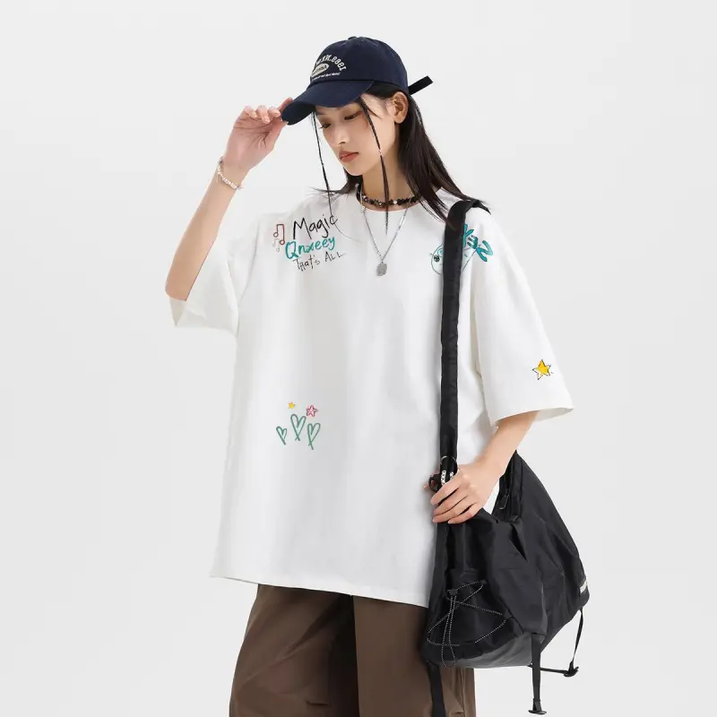 Qnxeey T Shirts Unisex-8