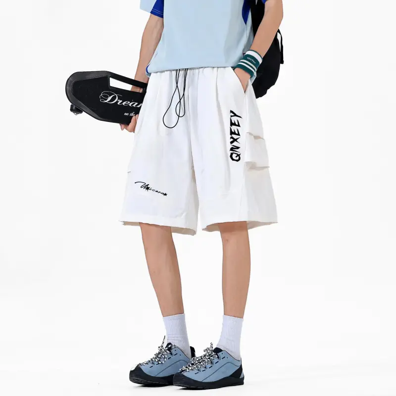 Qnxeey Casual Shorts Unisex-20