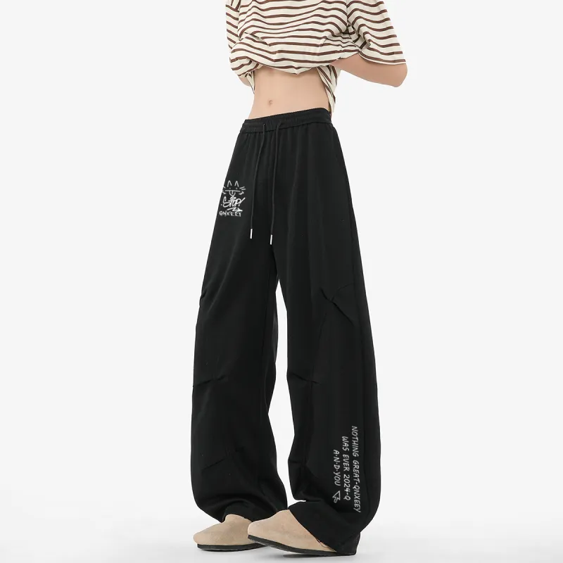 Qnxeey Knitted Sweatpants Unisex-16